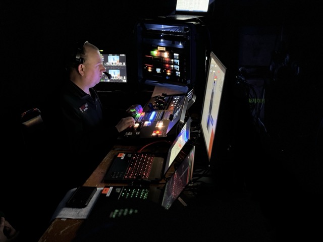 Argus HD production control room at a Manhattan corporate event